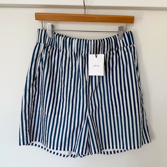 NWT Onia Poplin Home Shorts - Picture 1 of 5
